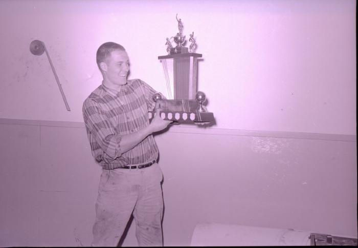 Gord Johnson, Swift Current Indians Catcher (1960);Negative