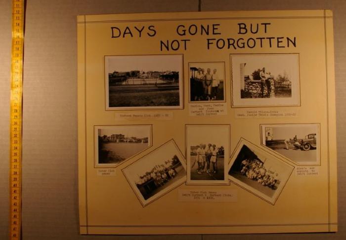 Herbert Tennis Club Collage (1931-1932)