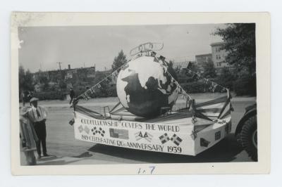 Frontier Days Parade, Oddfellows Float (1939)