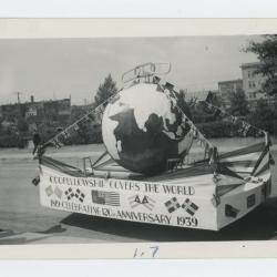 Frontier Days Parade, Oddfellows Float (1939)