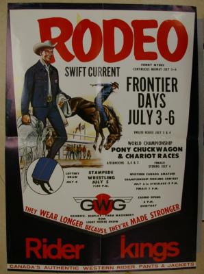 Frontier Days Poster (1972)