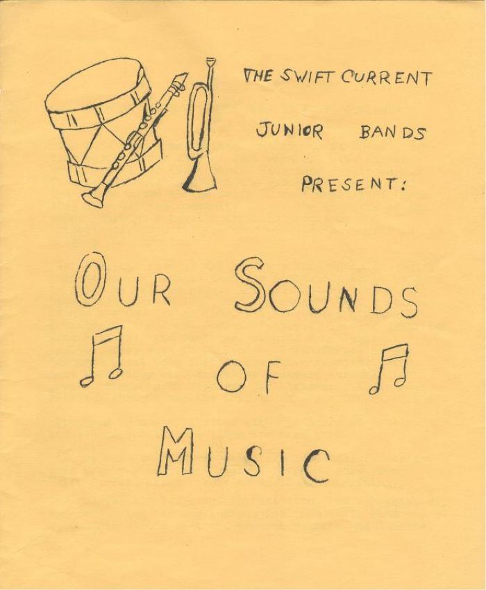 Swift Current Junior Bands 'Our Sounds of Music' Program