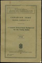 Canadian Army Training Book  Canadian Army Training Pamphlet No. 1