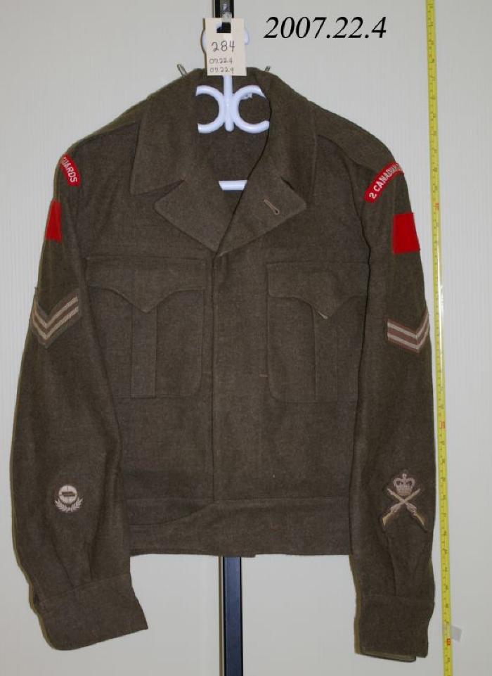 2nd Battalion, Regiment of Canadian Guards Battle Dress Jacket