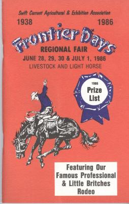 Frontier Days Program (1986)