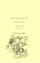 Swift Current Adult Band Concert Brochure (1989-06-02)