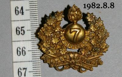 7th Regiment of Foot Royal Fusiliers, City of London Regiment Cap Badge