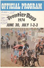 Frontier Days Program (1974)