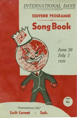 Frontier Days Program and Songbook (1939)
