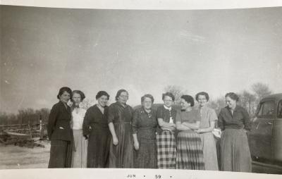 Photo - Scissors Creek Health Care Auxiliary - 1959