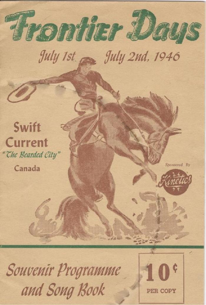 Frontier Days Program and Songbook (1946)