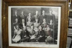 Photographic Print, Grade XII / 12, 1937 / 1938, high school graduation