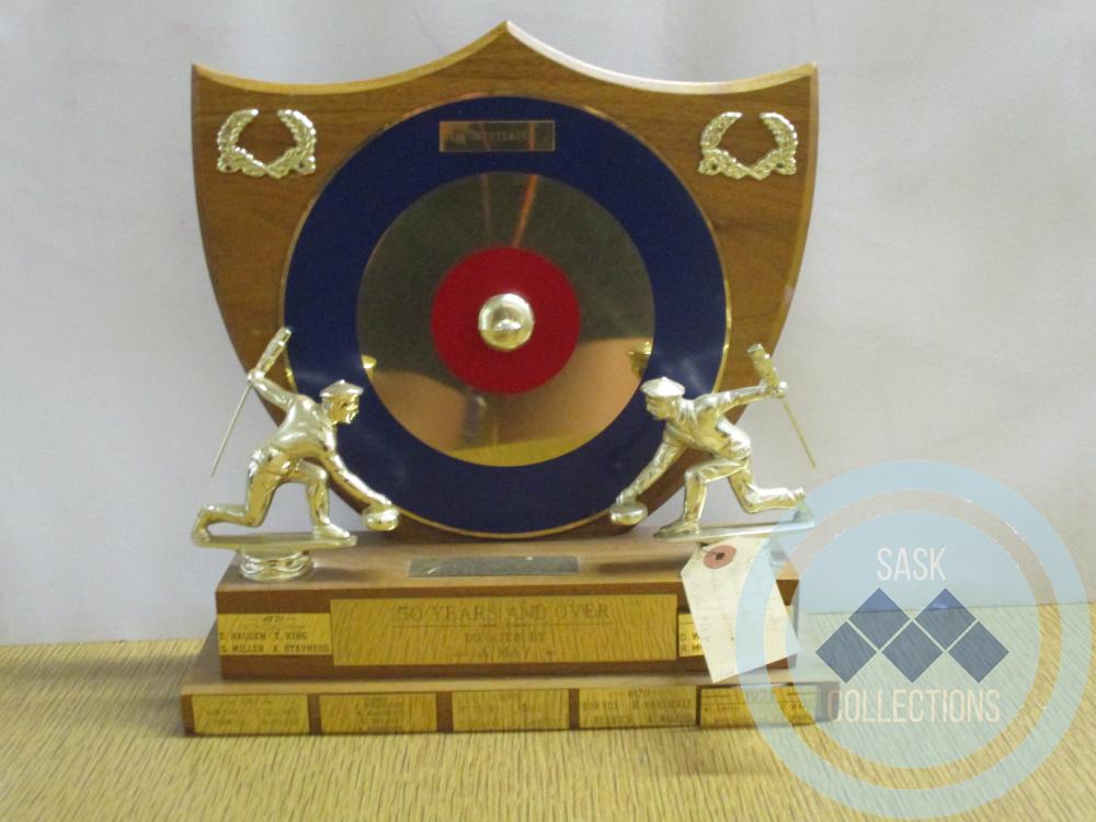 50 Years &amp; Over Curling Trophy