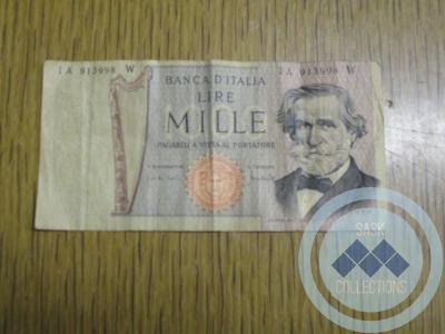 1000 Italian Lire Note