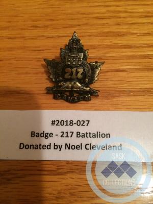 Badge - 217 Battalion