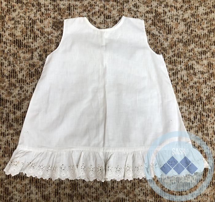 Child's white dress