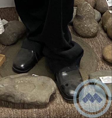 Black Shoes - Wedding Suit of Mr. John Spiers
