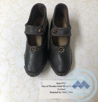 Wooden Soled Shoes