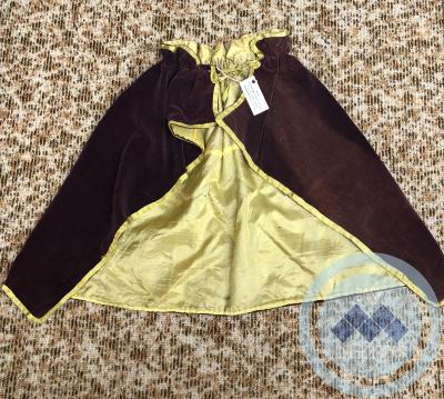 Brown Cape - worn by musical entertainer Betty Grierson