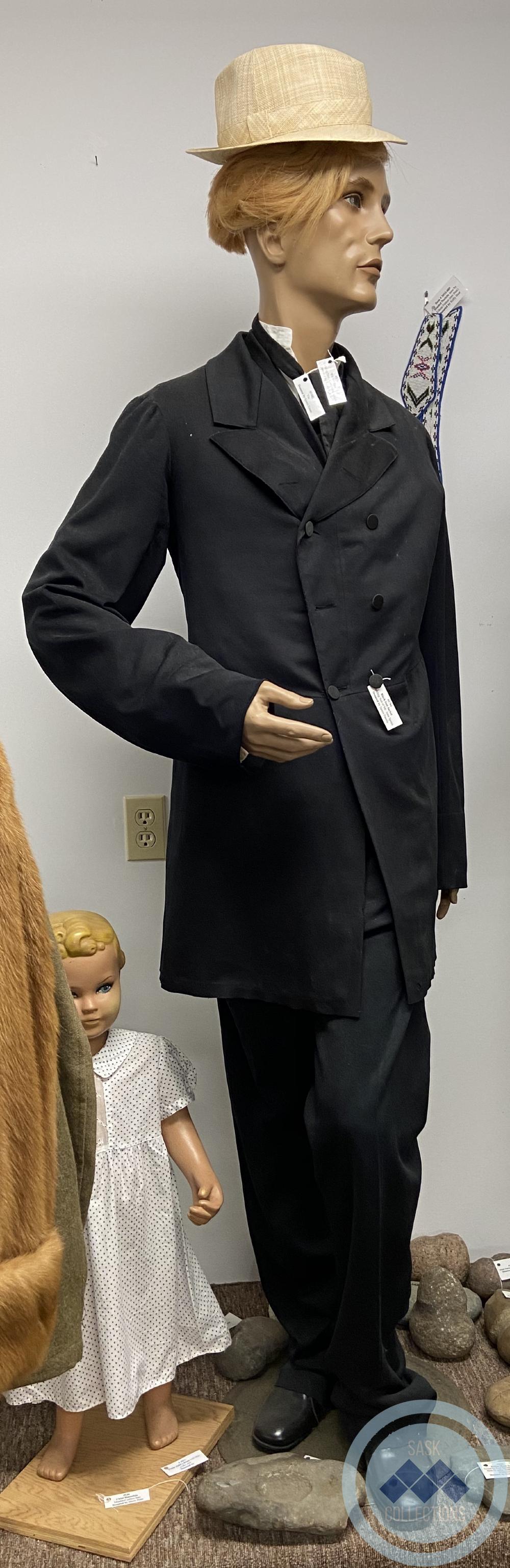 Black Suit Jacket - Wedding Suit of Mr. John Spiers