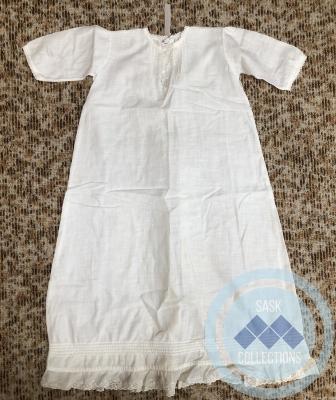 Child's white gown