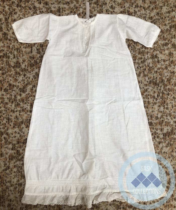 Child's white gown