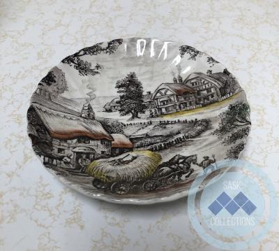 Soup Bowl and Plate from Scotland