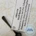 Small Spoon B - belonged to Jimmy and Elsie Tallentire.