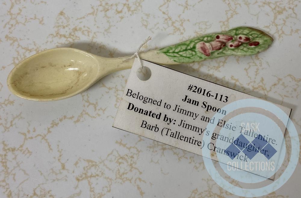 Jam Spoon - belonged to Jimmy and Elsie Tallentire.