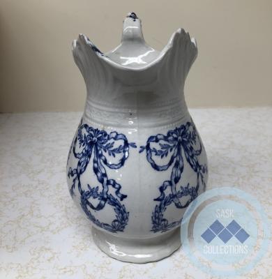 Water Pitcher with blue decoration