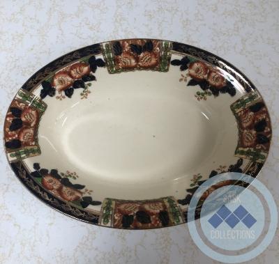 Oval Bowl - From the 1930s. Belonged to Jimmy and Elsie Tallentire.