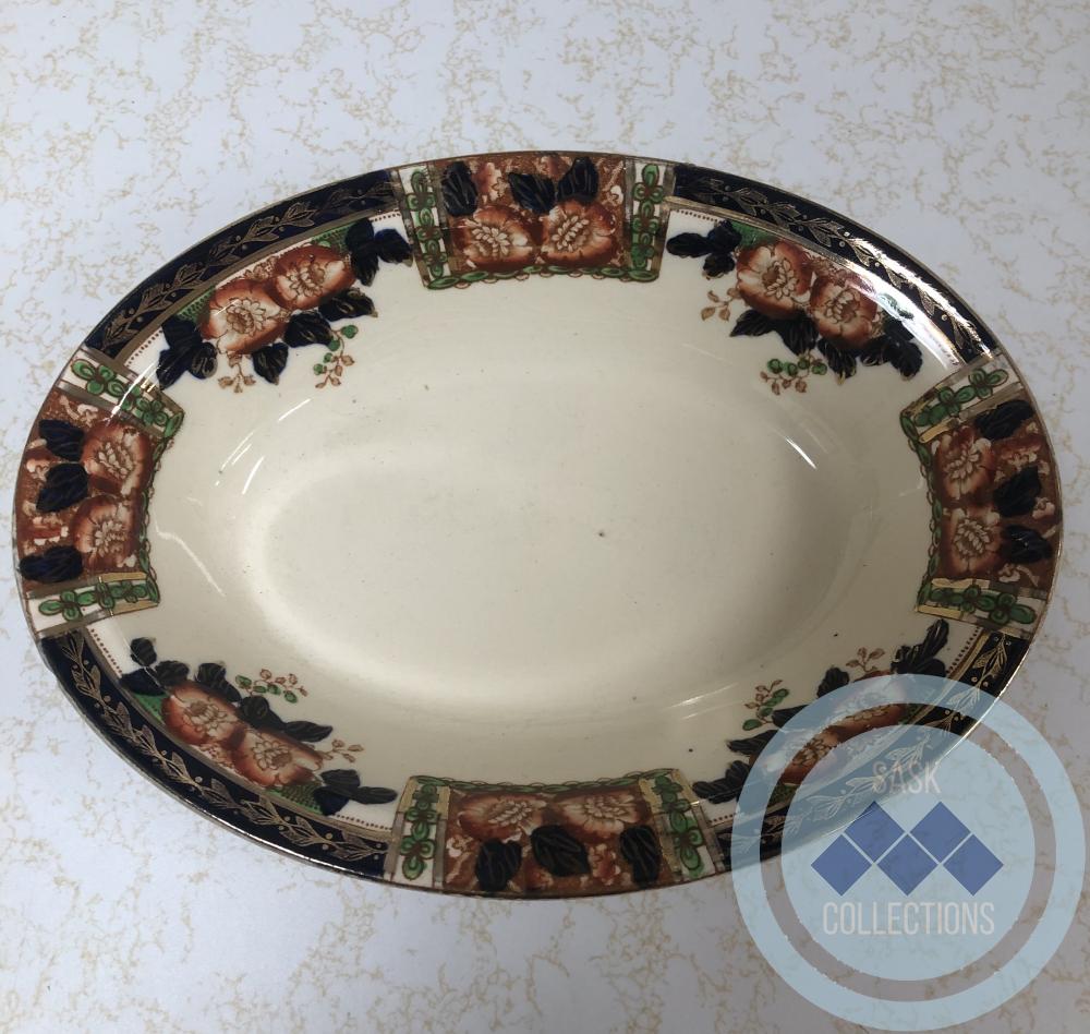 Oval Bowl - From the 1930s. Belonged to Jimmy and Elsie Tallentire.