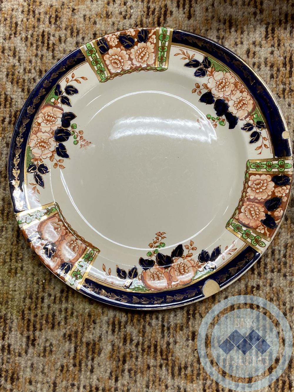 Plate - From the 1930s. Belonged to Jimmy and Elsie Tallentire.