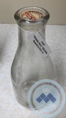 "Wolseley Dairy" Milk Bottle