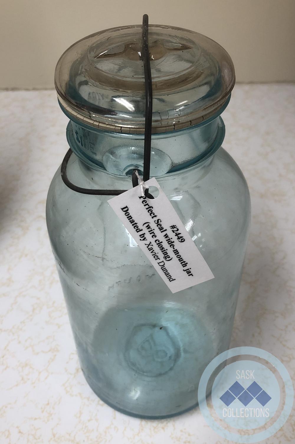 Perfect Seal Wide - Mouth Jar (Wire Closing)