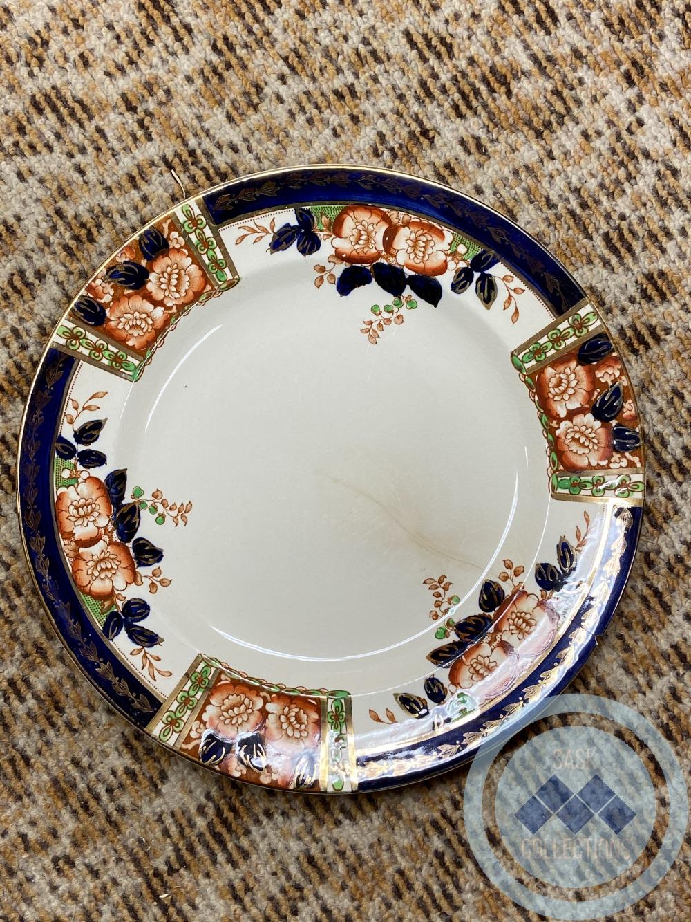 Plate - From the 1930s. Belonged to Jimmy and Elsie Tallentire.