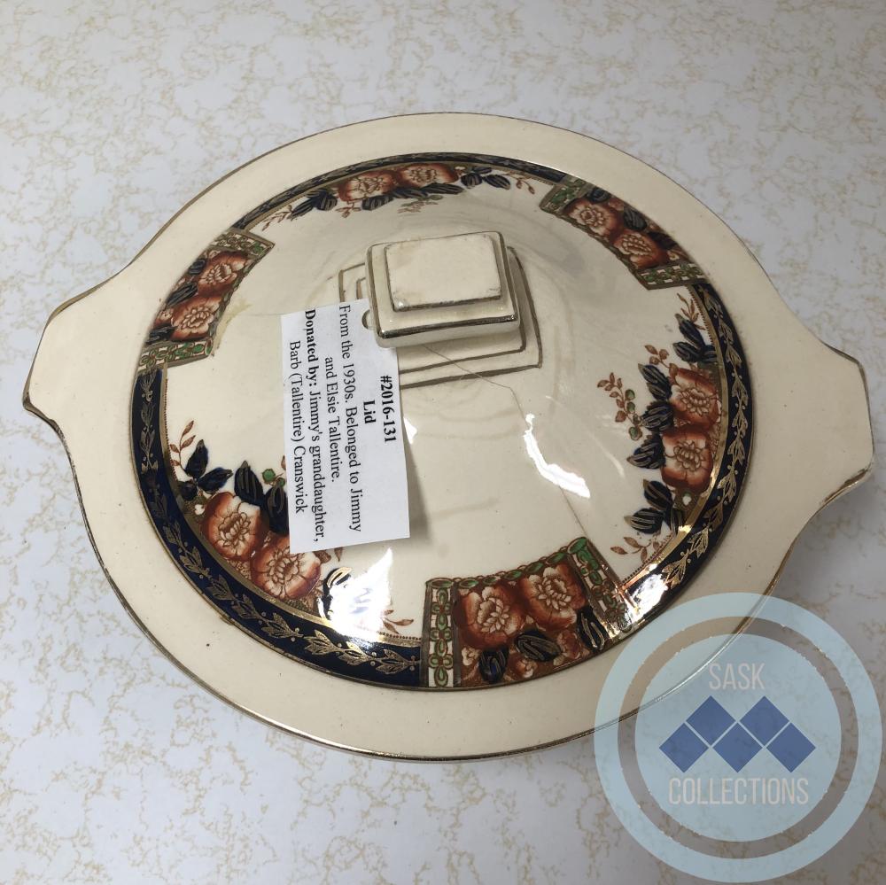 Large Bowl - From the 1930s. Belonged to Jimmy and Elsie Tallentire.