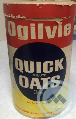 Quick minute oats: <i>3 lbs.</i>