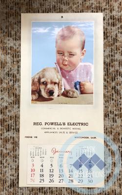 Reg. Powell's Electric Calendar