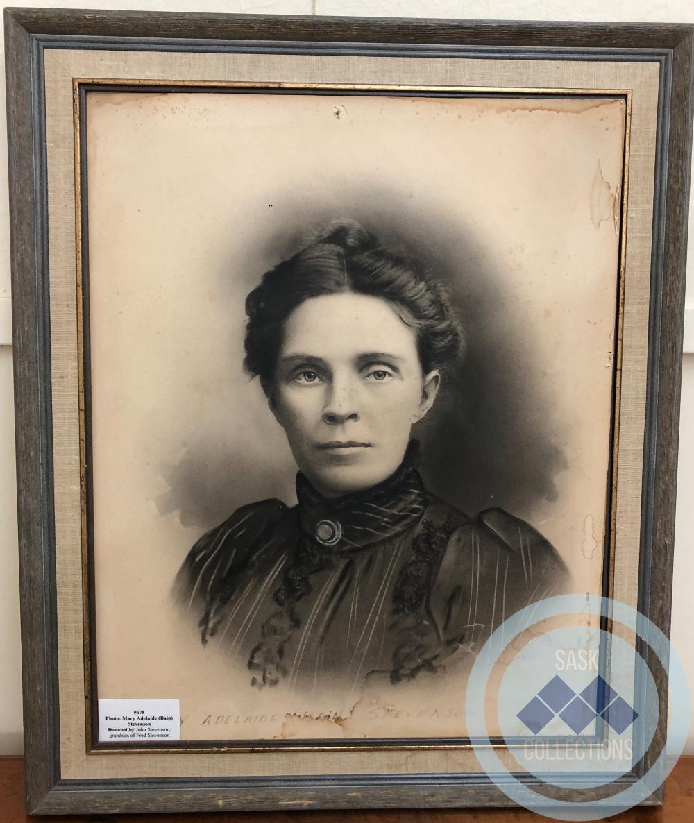 Portrait - Mary Adelaide (Bain) Stevenson