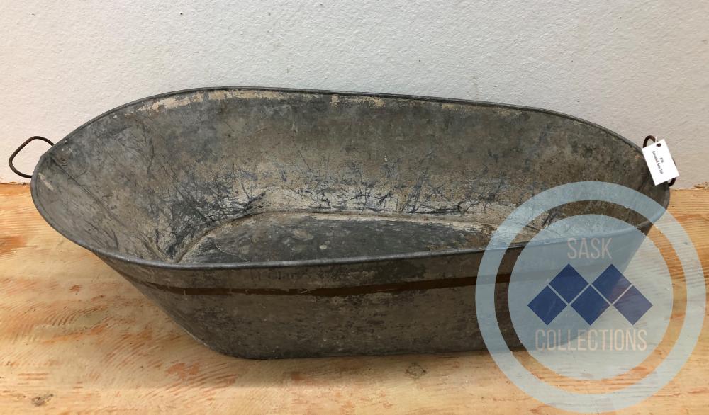 Galvanized Baby Tub