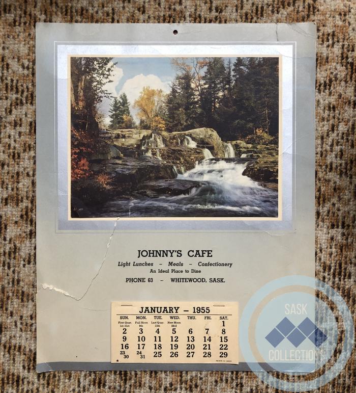 Johnny's Cafe Calendar