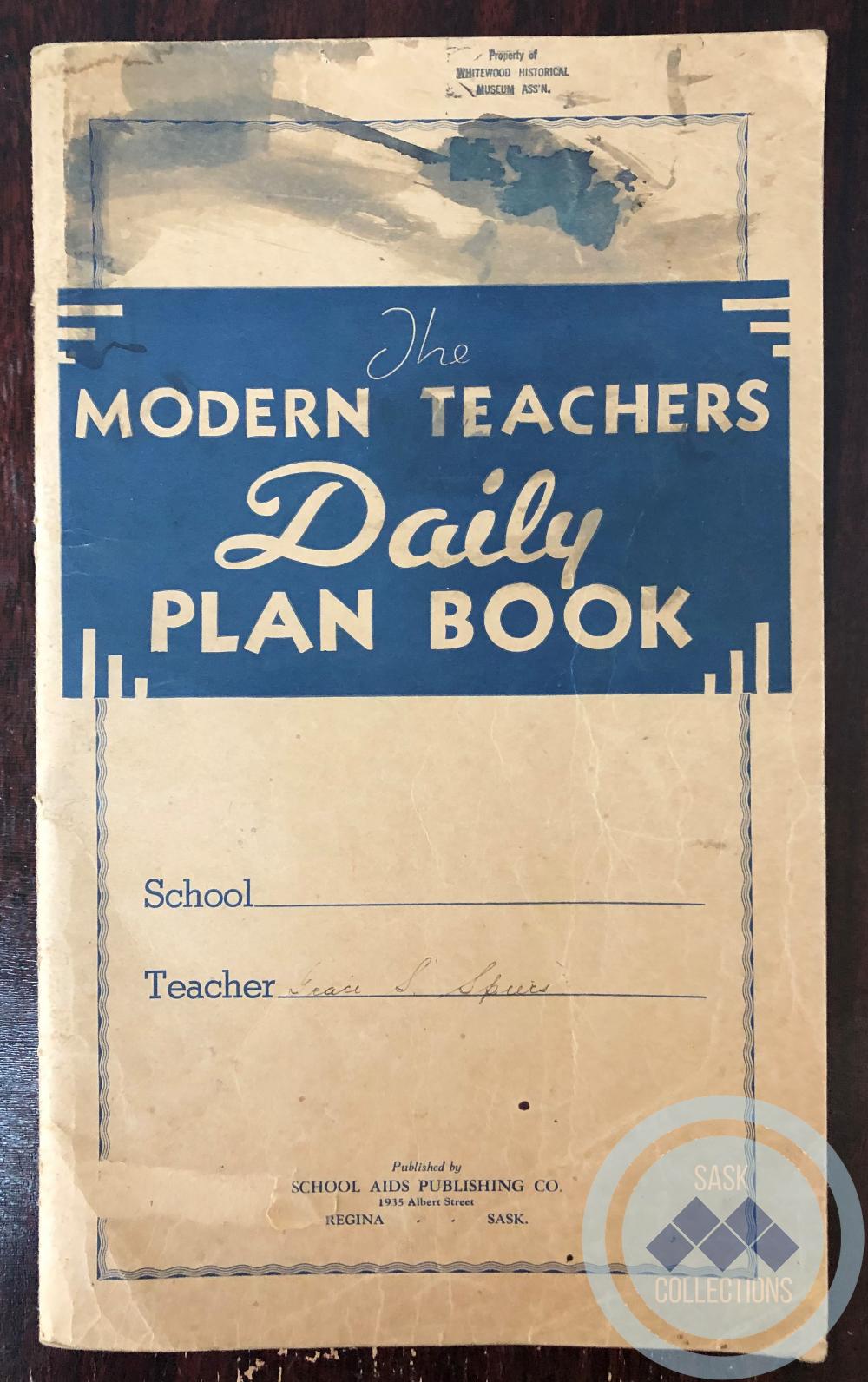 Modern Teacher Daily Plan Book