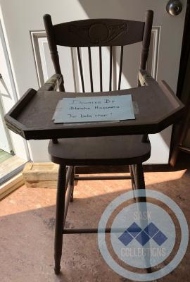 Highchair - Blanche Hoggarth's baby chair