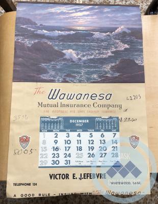 The Wawanesa Mutual Insurance Company Calendar