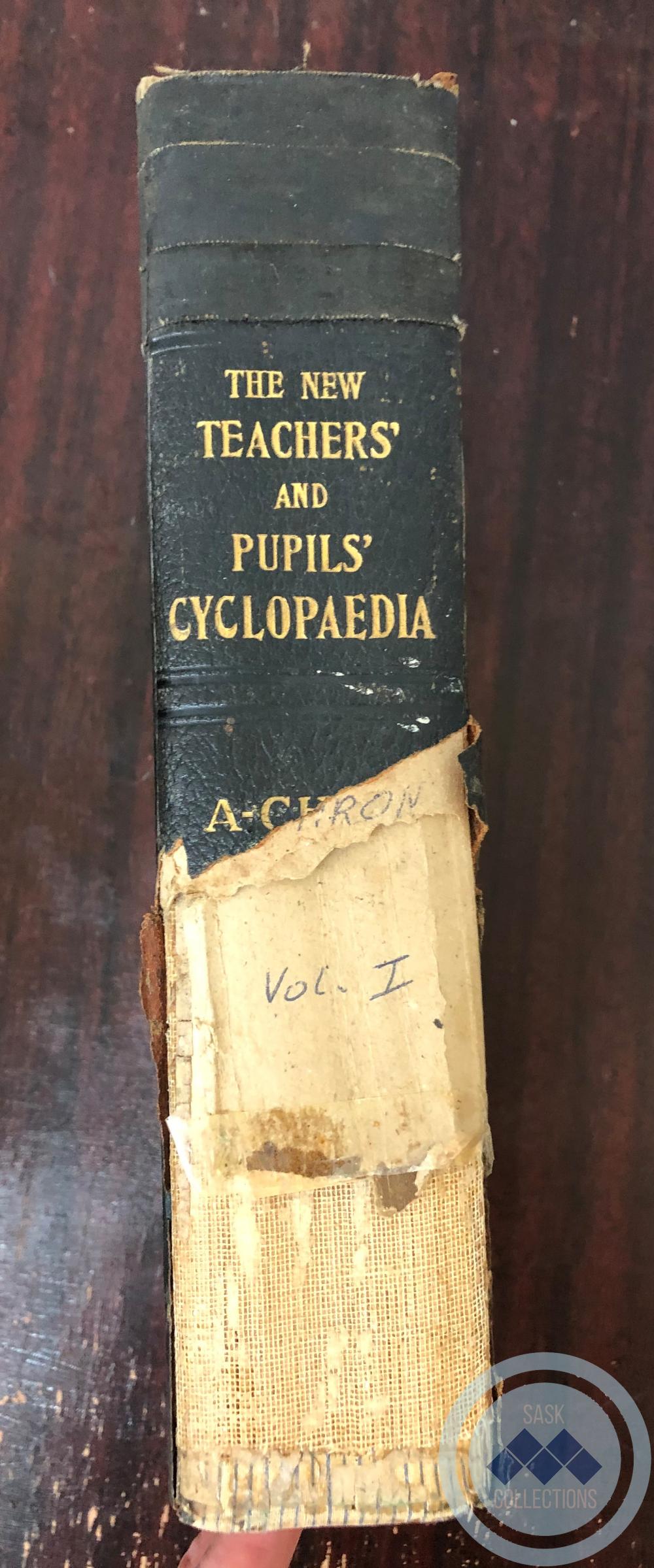 The New Teachers' and Pupils Cyclopedia - Belonged to Mr. Arthur Heal - Vol. 1