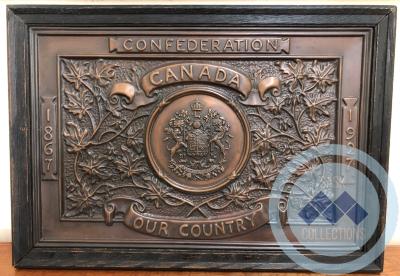 Bronze Confederation Plaque