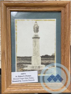 St. Hubert's Picture - Blessed Virgin Mary Statue