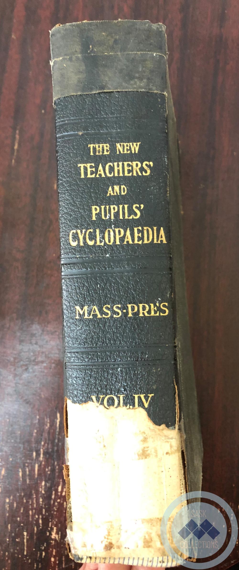 The New Teachers' and Pupils Cyclopedia - Belonged to Mr. Arthur Heal - Vol. 4
