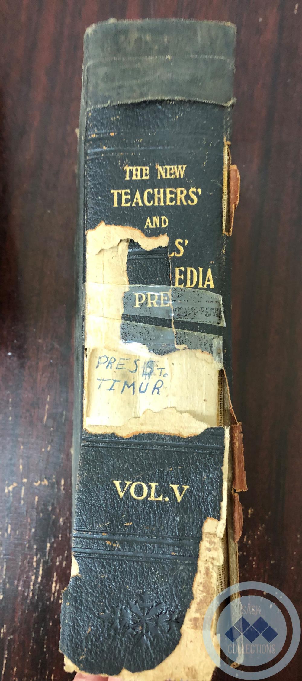 The New Teachers' and Pupils Cyclopedia - Belonged to Mr. Arthur Heal - Vol. 5